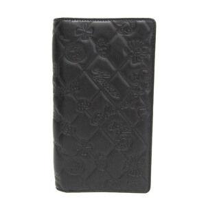 CHANEL Authentic Black Leather Wallet